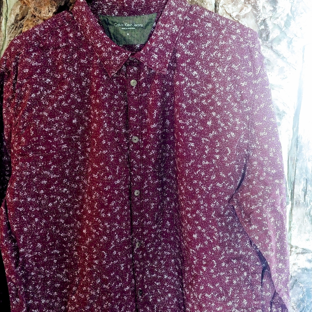Calvin Klein|Button up EUC
